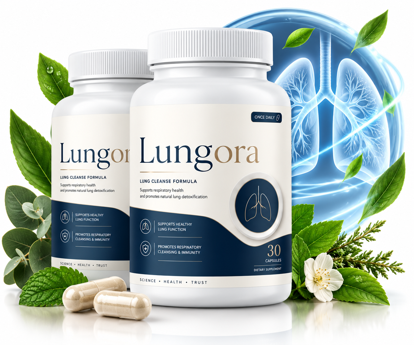 Lungora bottles